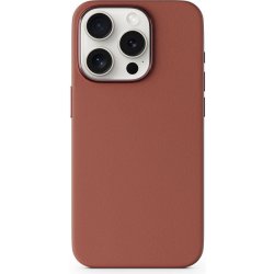 Epico Mag+ kožený kryt iPhone 15 Plus - hnědé