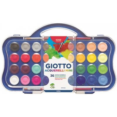 Giotto vodové barvy 23 mm 36 ks – Hledejceny.cz