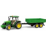 Bruder 2108 Traktor John Deere 5115 M s valníkem – Zboží Mobilmania