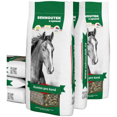 Sehnoutek Koně granule BEZOBILNÉ 20 kg – Zboží Dáma