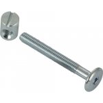 Walteco Spojovací šrouby s maticí M6x50mm, 4 ks , 84528 – Hledejceny.cz