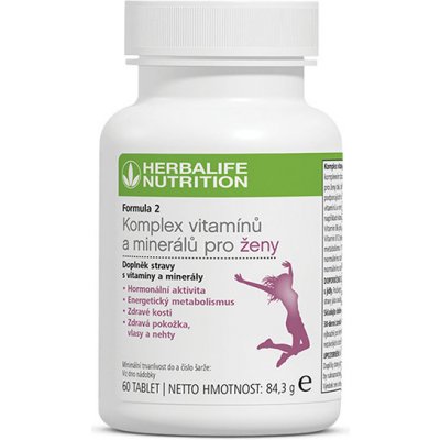Herbalife Formula 2 Komplex vitamínů a minerálů Pro ženy 60 tablet