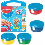 Maped Prstové barvy Color'Peps 4 barvy 80 ml – Zboží Dáma Maped Prstové barvy Color'Peps 4 barvy 80 ml – Zboží Dáma
