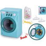 MikroTrading Pračka 14x10cm na baterie se světlem zvukem a doplňky v krabičce – Hledejceny.cz