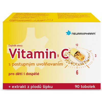 Vitamin C s postupným uvolňováním 90 tablet