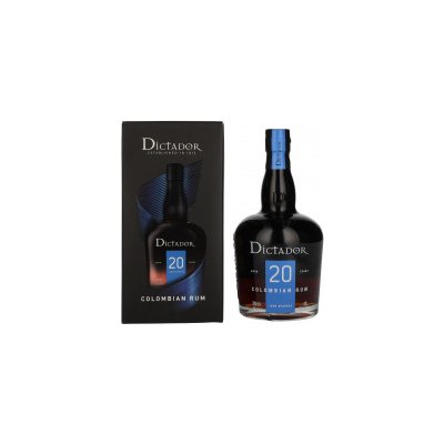 Dictador Distillery Icon Reserve Rum 20y 40% 0,7 l (tuba) – Zbozi.Blesk.cz