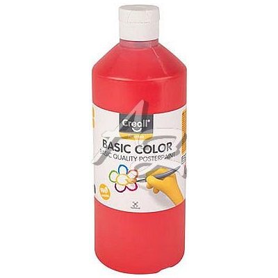 Creall Basic Tempera pastelová červená 500 ml