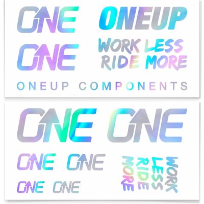 OneUp Decal Kit Handlebar oil slick – Zboží Živě