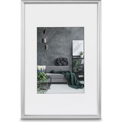 Hama rámeček hliníkový DETROIT, stříbrná, 24x30 cm – Zboží Mobilmania
