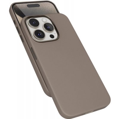 Epico Mag+ kožený kryt iPhone 15 Pro Max - písková 81410131700001 – Zboží Živě