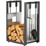 OEM Sada krbového nářadí + koš (nerez), 4 ks – Zboží Dáma