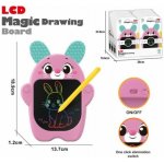 Kreslicí LCD tabulka zajíček 18,9 × 13,7 cm – Hledejceny.cz