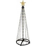 Vánoční stromek Koopman svítící venkovní dekorace 210 cm 10 W – Hledejceny.cz