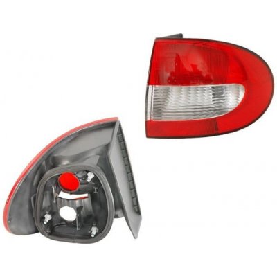 ZADNÍ SVĚTLO, LAMPA PRAVÉ CLASSIC, SEDAN RENAULT MEGANE (_A), 09.99-11.02 OE: 7700428059 Tyc – Zboží Mobilmania