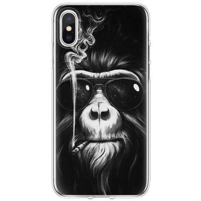 Pouzdro MONKEY GUY ZADNÍ APPLE IPHONE X/XS – Zboží Mobilmania