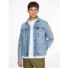 Pánská bunda Calvin Klein pánská džínová bunda modrá