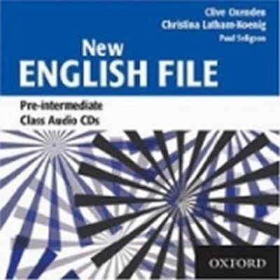 NEW ENGLISH FILE PRE-INTERMEDIATE CLASS AUDIO CDs /3/ – Hledejceny.cz