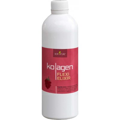 Bornature Kolagen FLEXI ELIXÍR v malinovém koncentrátu 500 ml – Hledejceny.cz