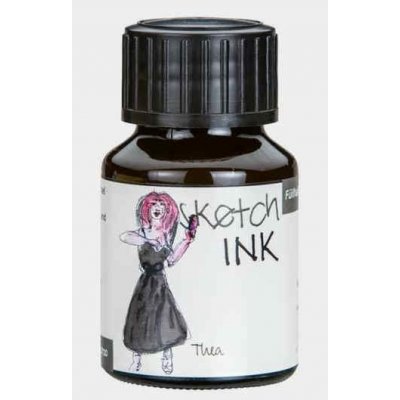 Rohrer & Klingner Sketchink Thea lahvičkový inkoust šedý 50 ml RK42710050 – Zboží Dáma