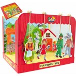 MARIONETINO Loutkové divadlo Červená Karkulka a Perníková chaloupka s více než 10 pohádkami – Hledejceny.cz