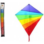 Teddies Drak létající nylon 88x81cm barevný červeno-modrý – Zboží Dáma