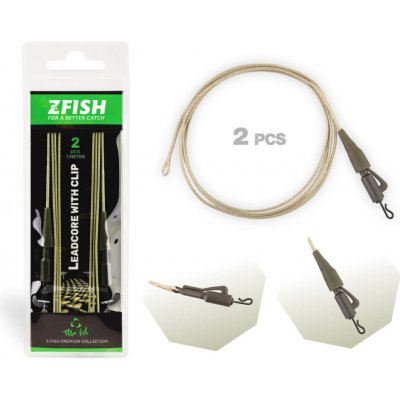 ZFISH Montáž Leadcore Lead clip 2ks – Zboží Dáma