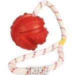 Trixie Míč plovoucí na šňůrce 4,5 cm/35 cm – Zboží Dáma