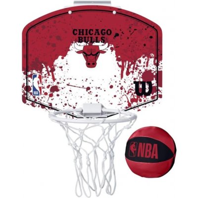 Wilson NBA Team Mini Hoop Chicago Bulls – Zboží Mobilmania