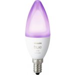 Philips Chytrá žárovka Hue Bluetooth 6W, E14, White and Color Ambiance – Zboží Živě