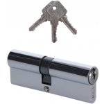 EURO 30/50mm, niklová, 3 klíče, šroub M5x65mm – Zbozi.Blesk.cz