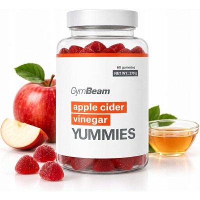 GymBeam Jablečný ocet Yummies 60 kapslí – Hledejceny.cz