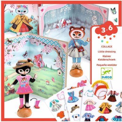 Djeco Little ones Collages Little wardrobe – Hledejceny.cz