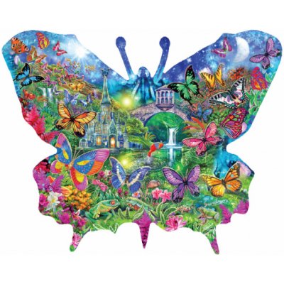 PRIME 3D Dřevěné puzzle Motýl 200 ks – Hledejceny.cz