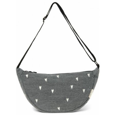 STUDIO NOOS Denim Adult FANNY kabelka Grey Hearts – Hledejceny.cz