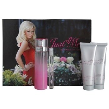 Paris Hilton Just Me EDP 100 ml + EDP 10 ml + sprchový gel 90 ml + tělové mléko 90 ml dárková sada