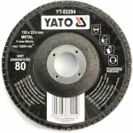 Yato Kotouč lamelový korundový 125 x 22,2 mm P80 YT-83294 – Zboží Dáma