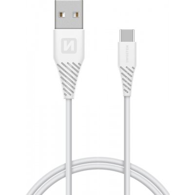 Swissten 71506020 datový, USB/USB-C, 1,2m, bílý – Zbozi.Blesk.cz