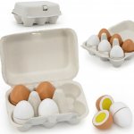 Viga dřevěná vajíčka 4 ks – Zbozi.Blesk.cz