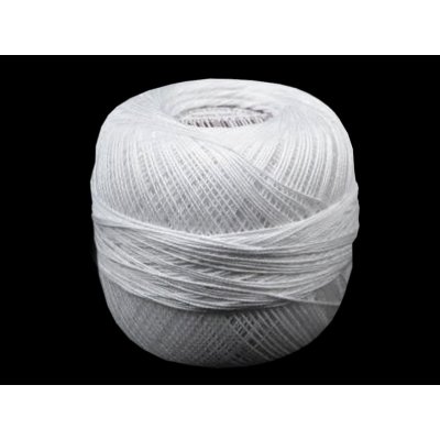 Prima-obchod Příze Kordonet 10; 15; 30; 50; 60; 80, barva 0010 50 bílá – Sleviste.cz