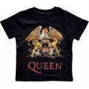 Queen Classic Crest Toddler t-shirt Black