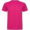 Pánské sportovní tričko Roly tričko Montecarlo sportovní pánské krátký rukáv E0425-78 Růže