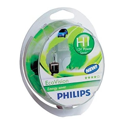 Philips EcoVision 12258ECOS2 H1 P14,5s 12V 55W 2ks – Zboží Mobilmania