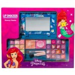 Lip Smaker Disney Princess Ariel Beauty Palette Dekorativní kazeta se zrcátkem 1 ks – Zboží Dáma