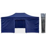 TENTino STEEL HEXAGON 4x6 m / 8 noh 8A - MODRÁ – Hledejceny.cz
