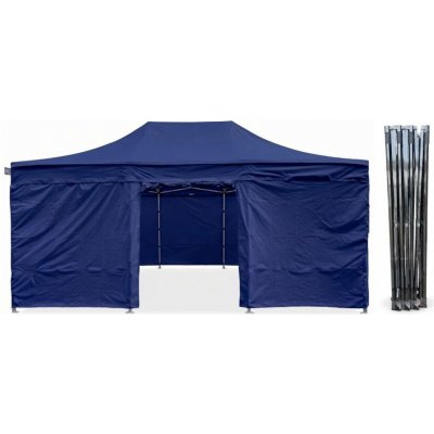 TENTino STEEL HEXAGON 4x6 m / 8 noh 8A - MODRÁ – Hledejceny.cz