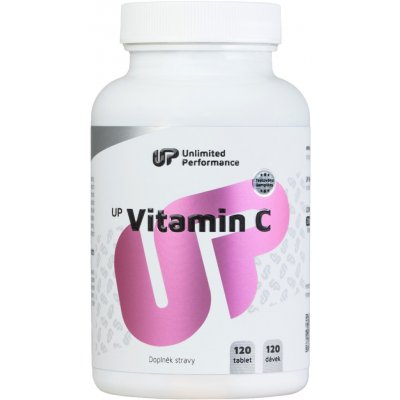 Unlimited Performance UP Vitamin C ovocná směs 120 tablet – Hledejceny.cz