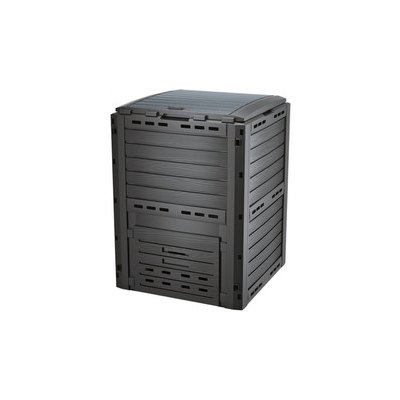 Kompostér COMPOGREEN WOODY plastový antracit 280l – Hledejceny.cz