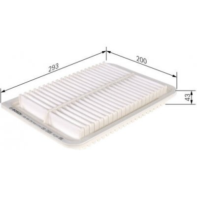 Vzduchový filtr BOSCH F 026 400 218 – Hledejceny.cz