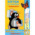Nakladatelství Akim s.r.o. Krtek a zvířátka samolepky – Zboží Mobilmania