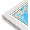 Nástěnné mapy National Geographic Svět - nástěnná mapa Classic 111 x 77 cm Varianta: mapa v dřevěném rámu, Provedení: Pegi bílý